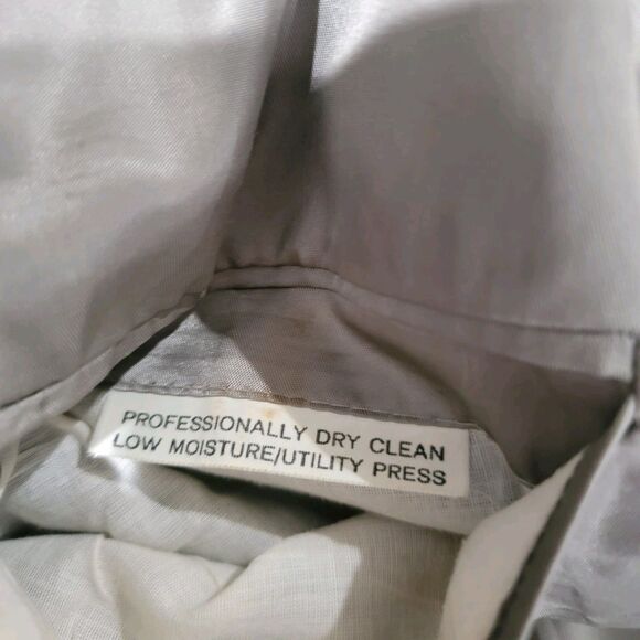 Vintage Polo University Ralph Lauren Mens Blazer Size 44 R Blue Gold Union Made - Picture 5 of 11